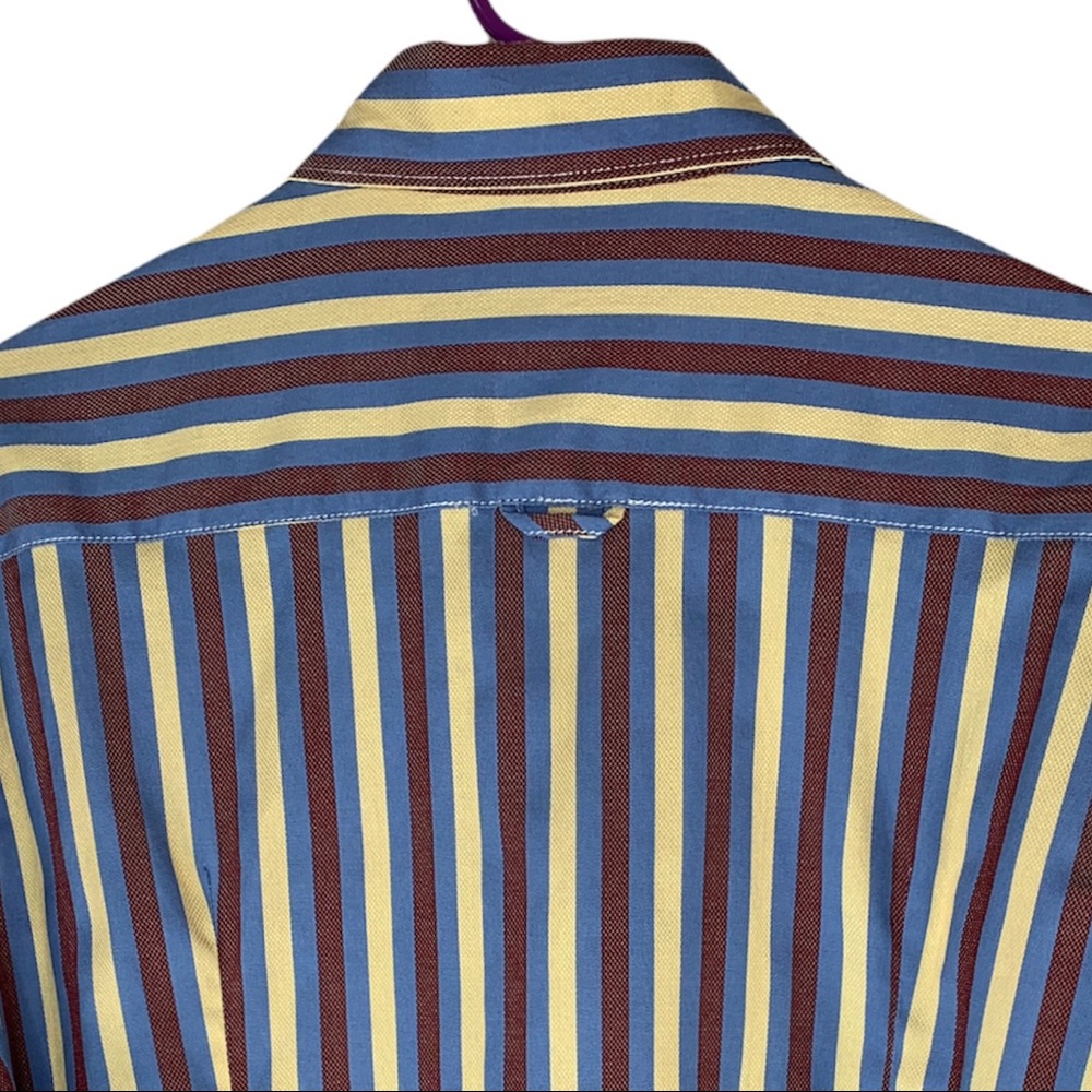 Paul Smith London Men’s Large Long Sleeve Shirt Striped - Picture 5 of 11